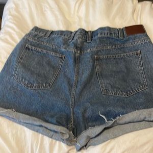 High waisted shorts